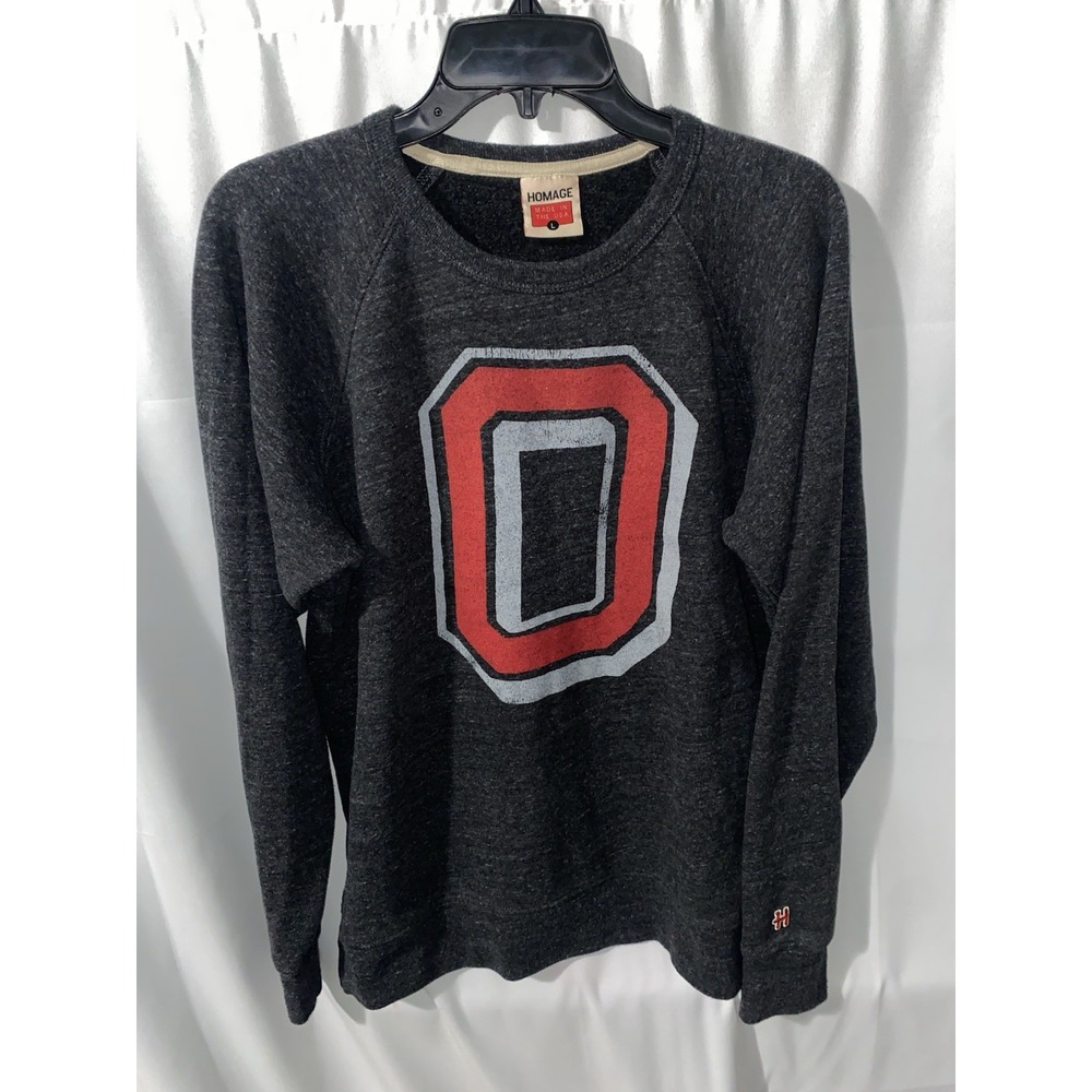 Homage‎ Ohio State University Buckeyes Block O Sweatshirt Large